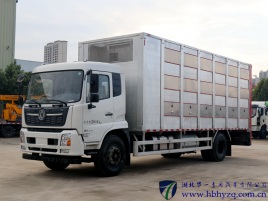 東風(fēng)天錦VR國(guó)六鋁合金畜禽運(yùn)輸車(chē)